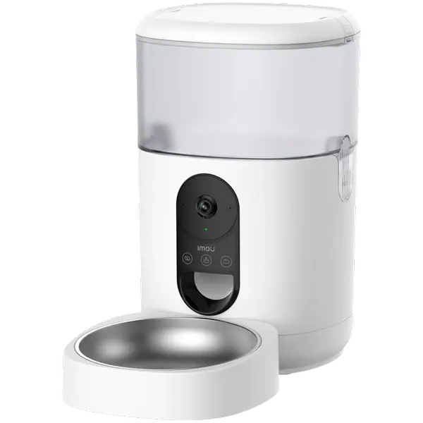 Imou Smart Pet Feeder, 360 panoramic view, 2.5K HD image, smart dispensing, pet and eating detection - PET-PF1-4LSP