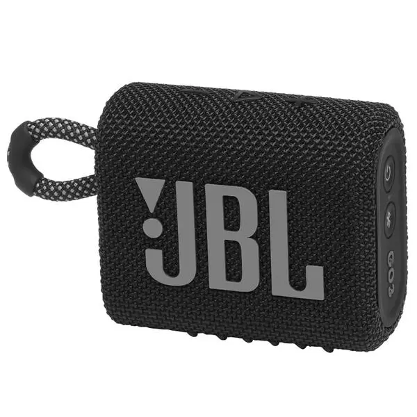 Блутут колонка JBL GO 3 Черна - JBL-GO3-BLK