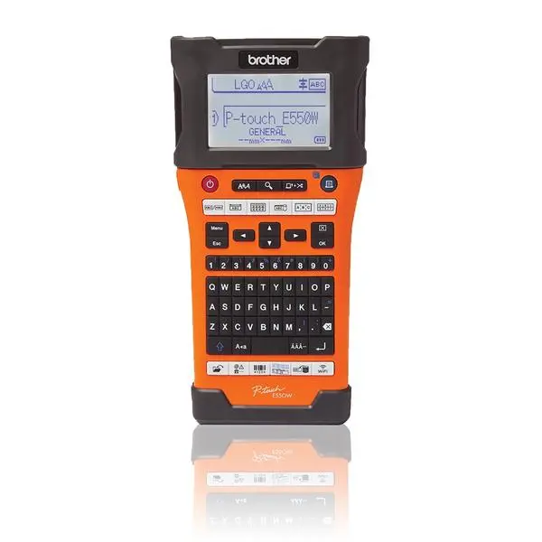 # Brother PT-E550WVP Ръчен индустриален етикетен принтер + 1x TZEFX231, TZE241, TZE251, TZE651