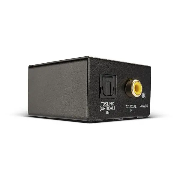 LINDY Конвертор на звук, цифров към аналогов, TosLink (Optical) & Coaxial към RCA - LNY-70368