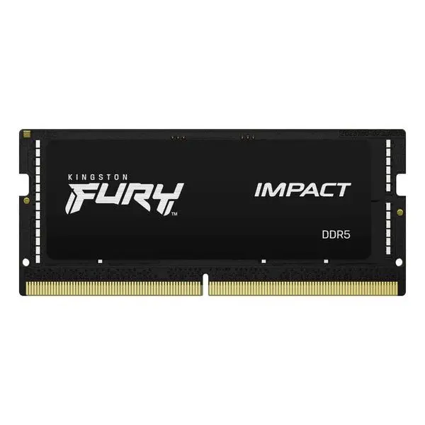 Kingston FURY IMPACT, 32GB, SODIMM, DDR5, PC4-38400, 4800MHz, CL40, KF548S38IB-32 -  KF548S38IB-32