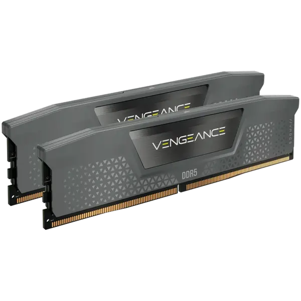 CORSAIR VENGEANCE DDR5 32GB (2 x 16GB) DDR5 6000 CL28-36-36-96 1.40V Intel XMP & AMD EXPO - GREY - CMK32GX5M2B6000Z28