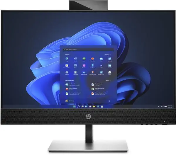 HP ProOne 440 G9 All-in-One, 23.8" (60.45 см), Full HD, Intel Core i3-14100T (2.7/4.4GHz, 12M), Intel UHD Graphics 730, 2 x 8 GB DDR5 4800 SoDIMM, 256 GB SSD M.2 NVMe, Windows 11 Professional - 937H8EA