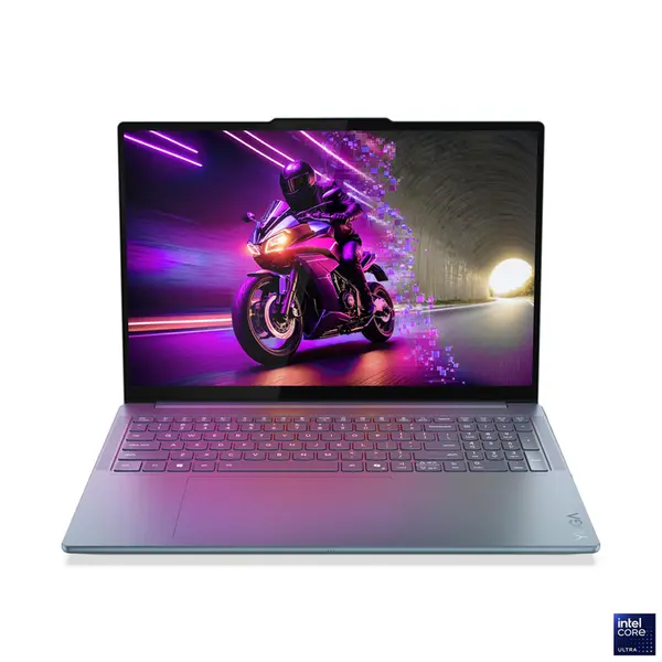 Лаптоп LENOVO YG PRO 9 16 /83L0000PBM,  16",  Intel Core Ultra 7 255H, 16C (6P + 8E + 2LPE) / 16T, Max Turbo up to 5.1GHz, 24MB, RAM 64GB, SSD 2TB