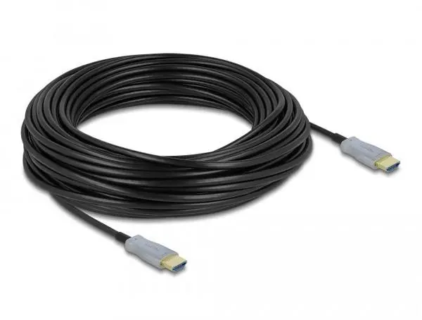 Оптичен кабел Delock, HDMI 4K, 60 Hz, 25 m - DELOCK-85016