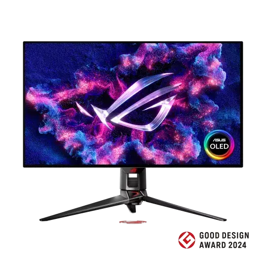 Монитор 32'' ASUS ROG Swift OLED PG32UCDP, WLED, OLED, 3840 x 2160 4K, USB Type-C с DisplayPort ф-я, 1 x DisplayPort 1.4, 3 x USB 3.2, 2 x HDMI 2.1