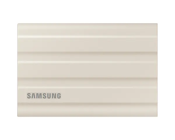 Външен SSD Samsung T7 Shield, 1TB USB-C, Бежов - DGSAMZGT10T7SHG