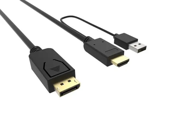 VCom кабел HDMI M / Display Port M 4K 2160p - CG599C-1.8m