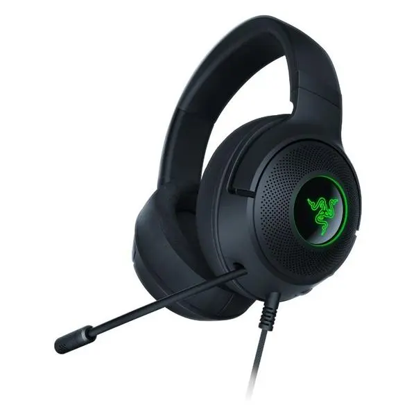Razer Kraken V3 X USB, Gaming Headset, HyperClear Cardioid Mic, TriForce 40mm Drivers - RZ04-03750300-R3M1