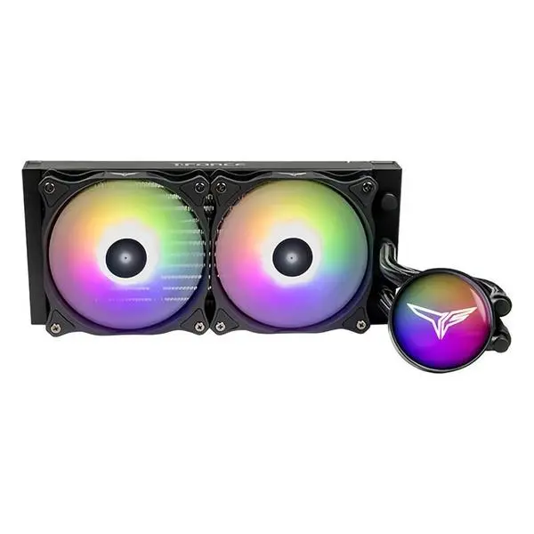 Охладител за процесор Team Group T-Force SIREN GD240E Black ARGB AMD/INTEL - TEAM-FAN-TB120502