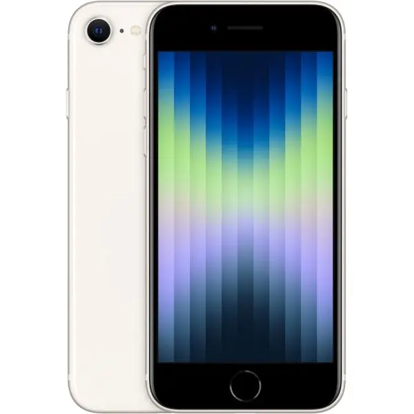 Apple iPhone SE 11.9 cm (4.7") Dual SIM iOS 15 5G 128 GB White -  (К)  - MMXK3ZD/A (8 дни доставкa)