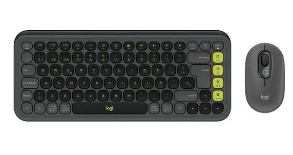 Logitech Pop Icon Combo - Graphite - US INT'L - BT - N/A - INTNL-973 - 920-013140