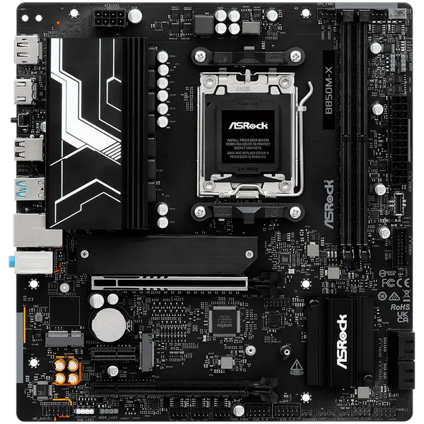 ASROCK B850M-X R2.0 mATX AM5 DDR5 - B850M-X R2.0