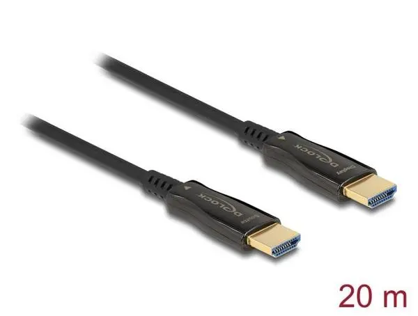 Оптичен кабел Delock, HDMI 8K, 60 Hz, 20 m - DELOCK-84038