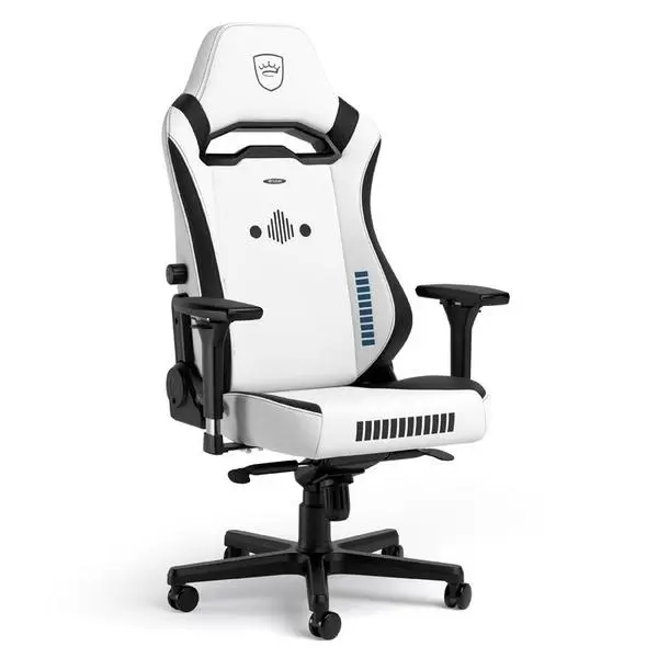 Геймърски стол noblechairs HERO ST, White, Stormtrooper Edition - NOBLE-GAGC-280