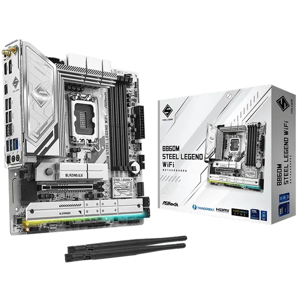 INTEL B860/4DDR5/WIFI - B860M STEEL LEGEND WIFI