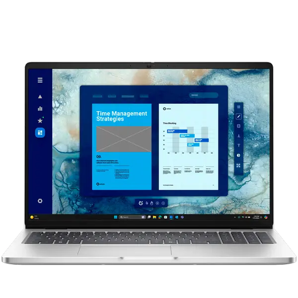 Лаптоп Dell Pro 16 (PC16250) Intel Core Ultra 5 Processor 225U, 16 GB (1 slot), SSD  - PC16250_U516G512GIR1_UBU-14