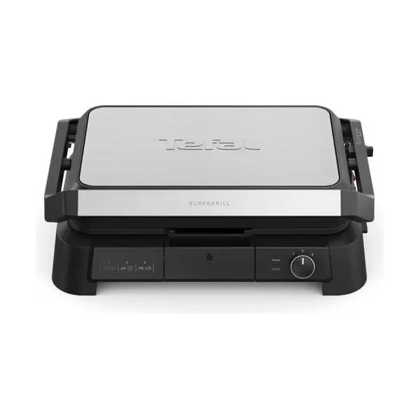 Грил преса Tefal SuperGrill 3in1 XL, 3 температурни настройки, 2200W