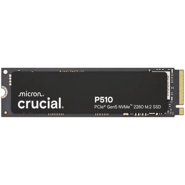 Crucial P510 2TB PCle Gen5 NVMe 2280 M.2 SSD - (1005) - CT2000P510SSD8