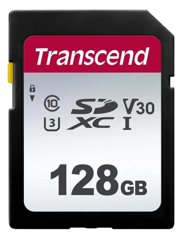 Transcend 128GB SD Card UHS-I U1 - TS128GSDC300S