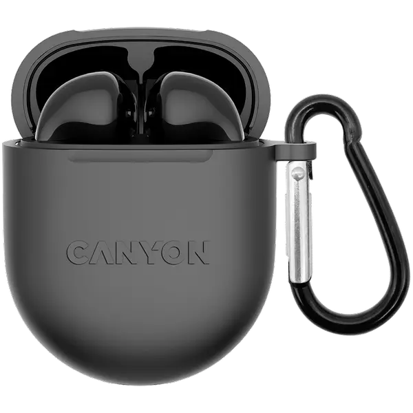 CANYON headset TWS-6 Black - CNS-TWS6B