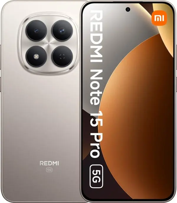 Смартфон Note 15 Pro 5G 8/256 (титаниев цвят), Redmi (v)