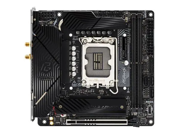 ASRock Z790I Lightning WiFi 1700 mATX HDMI/DP DDR5 -  (A)   - 90-MXBNM0-A0UAYZ (8 дни доставкa)