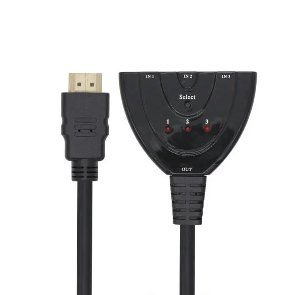 VCom Селектор HDMI Selector cable 3x1 - DD433-C