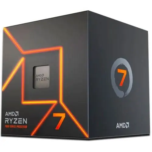AMD AM5 Ryzen 7 7700 Box 3,8GHz MaxBoost 5,3GHz 8xCore 16xThreads 40MB 65W RGB Wraith Prism Cooler -  (К)  - 100-100000592BOX (8 дни доставкa)