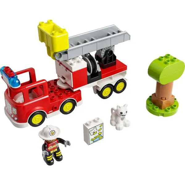 ## Пожарна кола LEGO DUPLO 10969 – вълнуваща и образователна играчка за малчугани