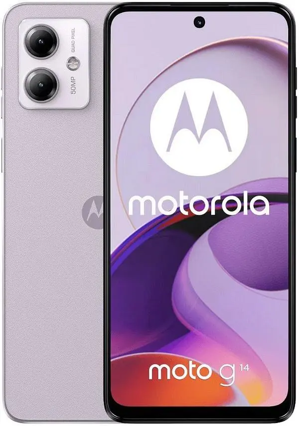Motorola - Moto G14, 6.5'', 8GB/256GB, Pale Lilac, PAYF0045RO