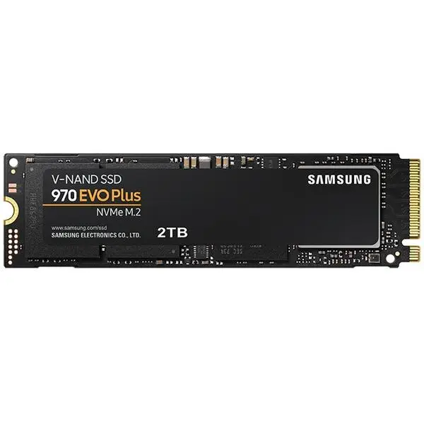 SSD M.2 2TB Samsung 970 EVO plus NVMe PCIe 3.0 x 4 1.3 Phoenix Controller retail -  (К)  - MZ-V7S2T0BW (8 дни доставкa)