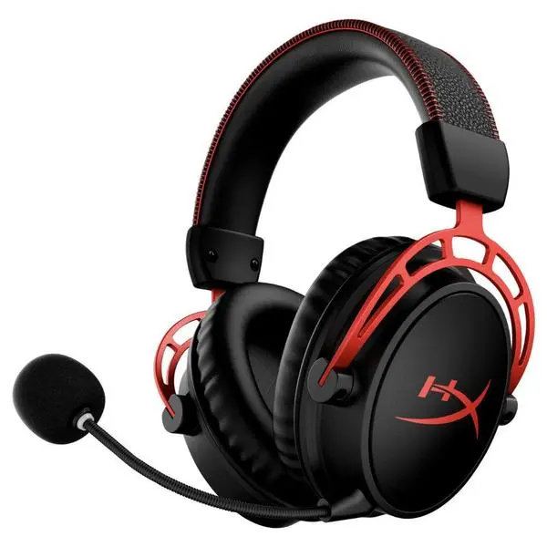 Геймърски слушалки HyperX Cloud Alpha Wireless, Черен/Червен - 4P5D4AA