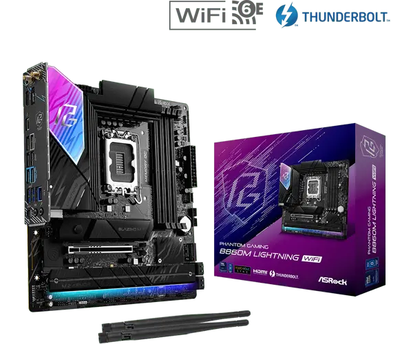 Дънна платка ASROCK B860M LIGHTING WIFI - 70884
