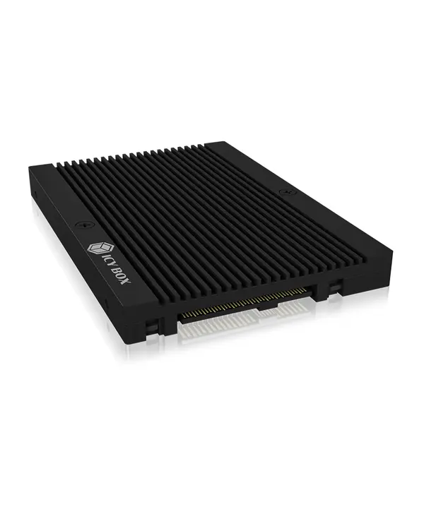 ICYBOX Адаптер M.2 PCIe NVMe към 2.5" U.2 HDD, алуминиев - IB-M2U04