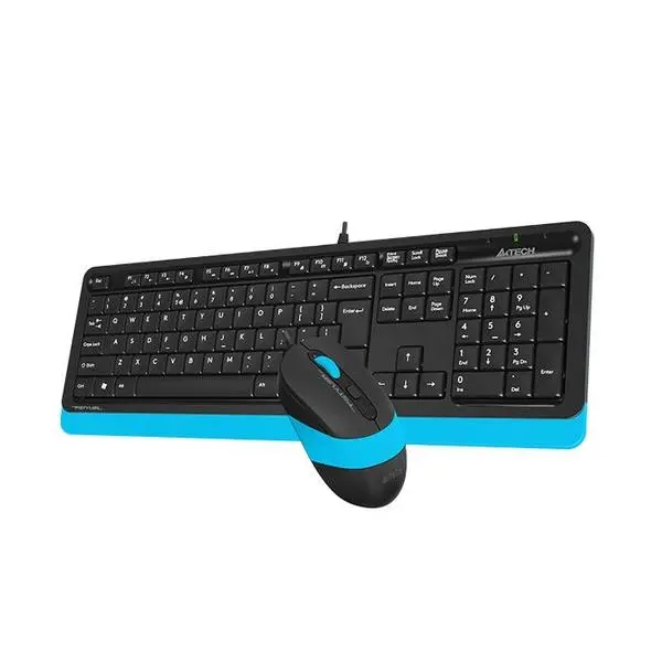 Моето впечатление от клавиатурата и мишката A4TECH Fstyler F1010, Черен/Син