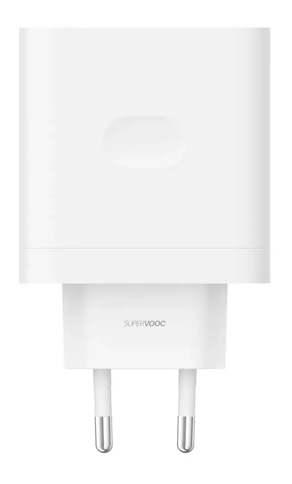 Захранващ адаптер OPPO SuperVooc 45W - бял (v)