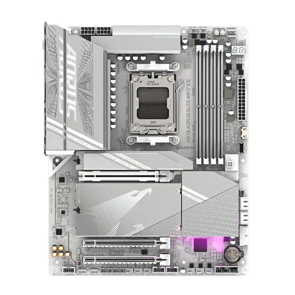 GIGABYTE X870 AORUS ELITE ICE WIFI 7, Socket AM5 - X870 A ELITE WF7 ICE