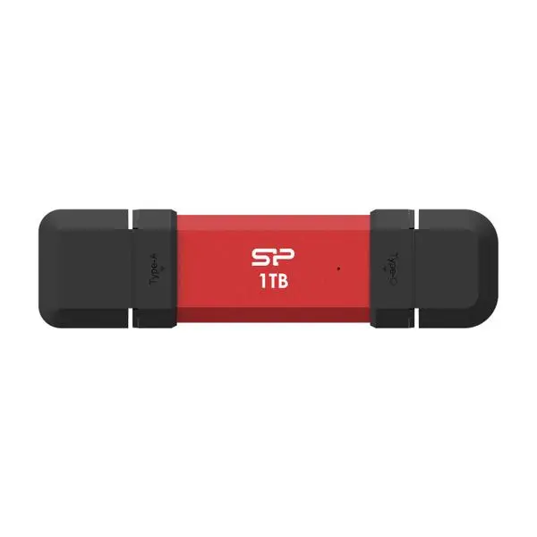 Външен SSD Silicon Power DS72 Red - 1TB - SP001TBUC3S72VPR