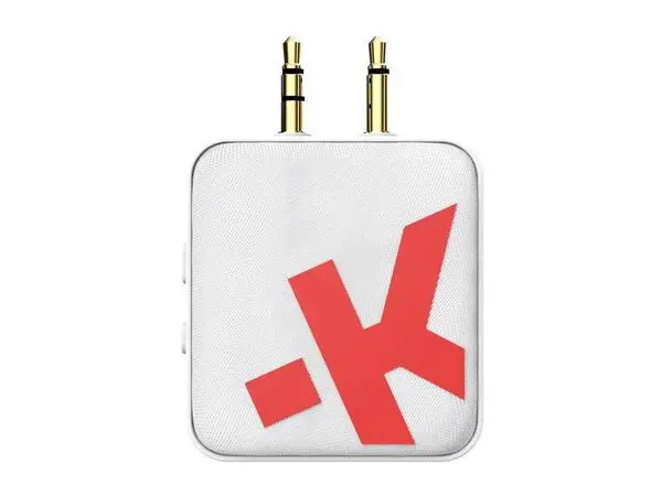 Аудио адаптер Skross, 3.5 mm jack към Bluetooth, Бял - SKROSS-SKTA0001WAAWHCN