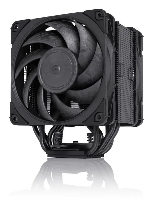 Noctua Охладител CPU Cooler NH-U12A chromax.black Dual Fans LGA1700/2066/1200/AMD - NH-U12A.CH.BK