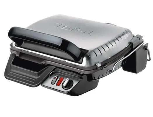 Tefal GC306012 Grill 600 Comfort, 600cm2 cooking surface, 2000W, 3 cooking positions (grill, BBQ, oven), light indicator, adjusted thermostat, vertical storage, non-stick die-cast alum. plates, removable plates - GC306012
