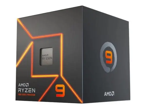 AMD Ryzen 9 7900 5,4 GHz AM5 76 MB кеш Wraith -  (A)   - 100-100000590BOX (8 дни доставкa)