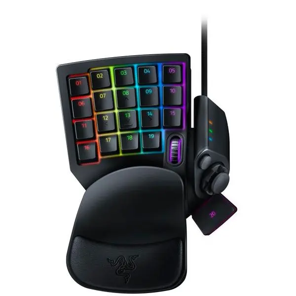 Razer Tartarus V2, Mecha-Membrane Technology, 32 fully programmable keys, Unlimited macro lengths - RZ07-02270100-R3M1