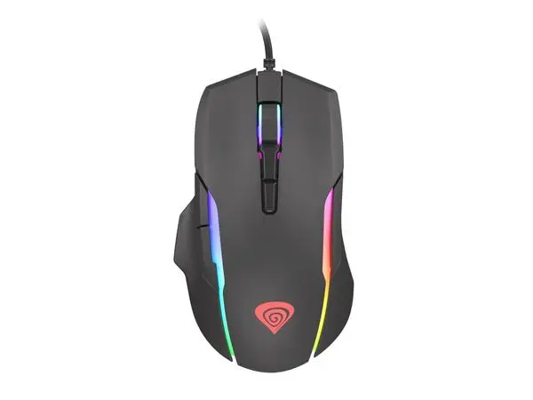 Genesis Gaming Mouse Xenon 220 6400dpi с подсветка, софтуер и ергономична форма