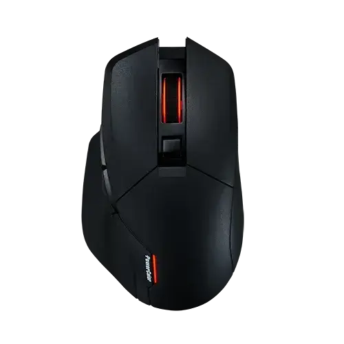 Геймърска безжична мишка PowerColor ALPHYN AM10 - Black - 2U1-G000041000