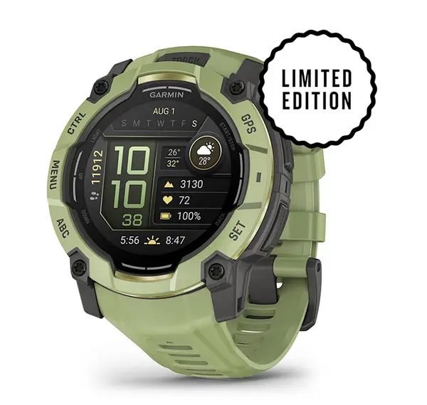 Garmin Instinct 3 - 50 мм, AMOLED - Instinct 3 - 50 мм, AMOLED - Fern Green с Fern Green каишка - 010-03020-02