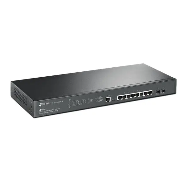 8-портов 2.5 Gbps PoE+ L2+ управляем комутатор TP-Link JetStream TL-SG3210XHP-M2 с 2 SFP+ порта (v)