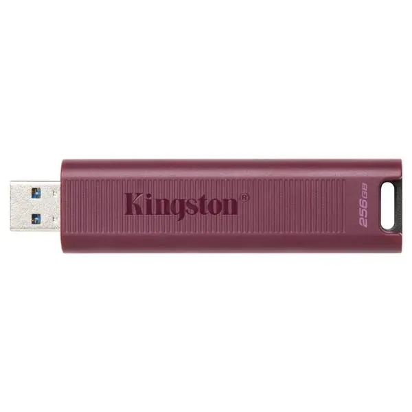 USB памет KINGSTON DataTraveler Max 256GB, USB-A 3.2 Gen 2, Червена, KIN-USB-DTMAXA-256GB
