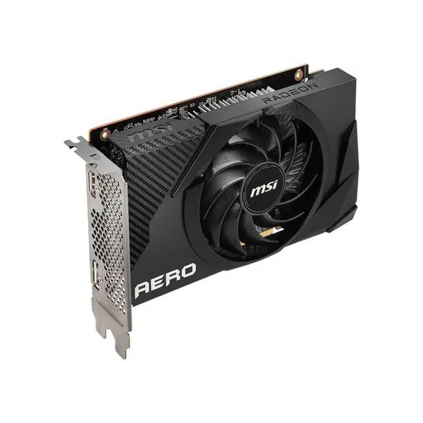 MSI Radeon RX6400 AERO ITX 4GB GDDR6 HDMI DVI DP - (A)   - V508-012R (8 дни доставкa)